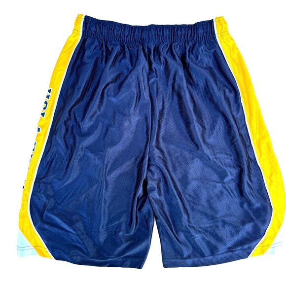 Vintage Champion Mens Sz Large UCLA BRUINS Navy Yellow Basketball Shorts - Picture 2 of 8